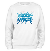 Stay Wild Baskılı Regular Sweatshirt